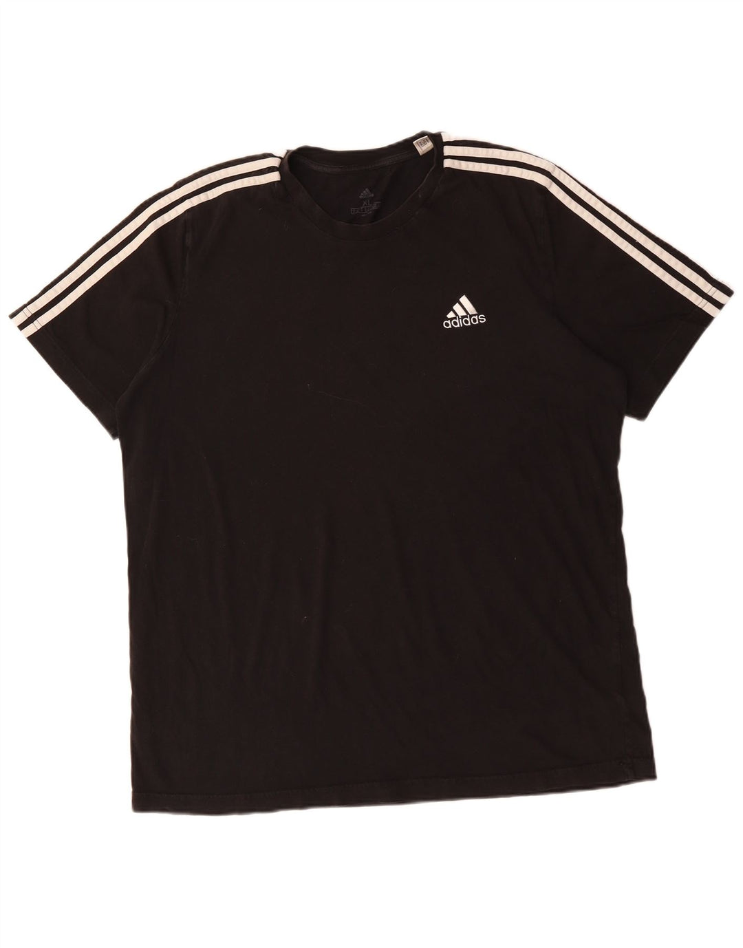 Adidas Herren T-Shirt Top XL Schwarz Baumwolle