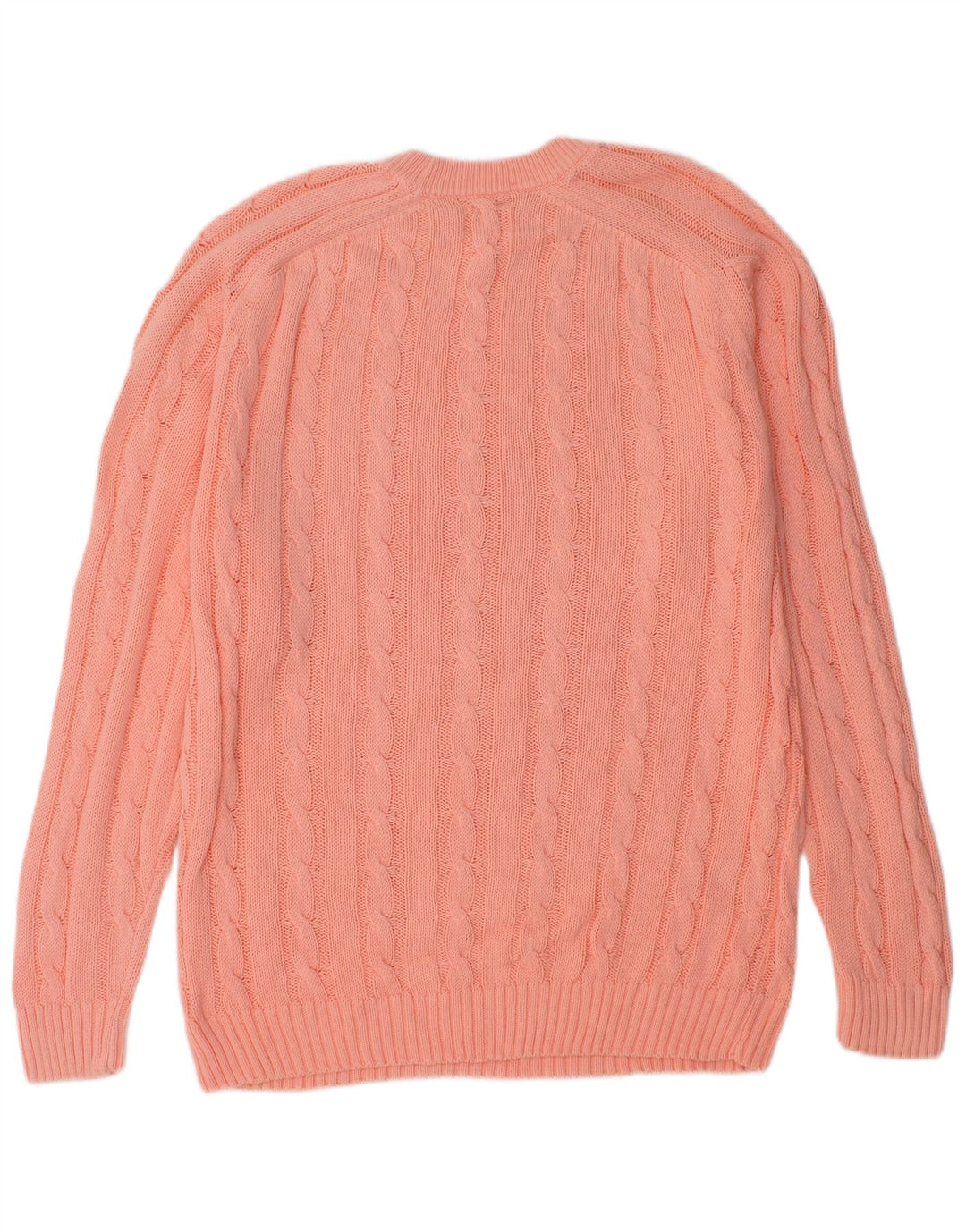 Vintage Herren Rundhalspullover Pullover Groß Rosa