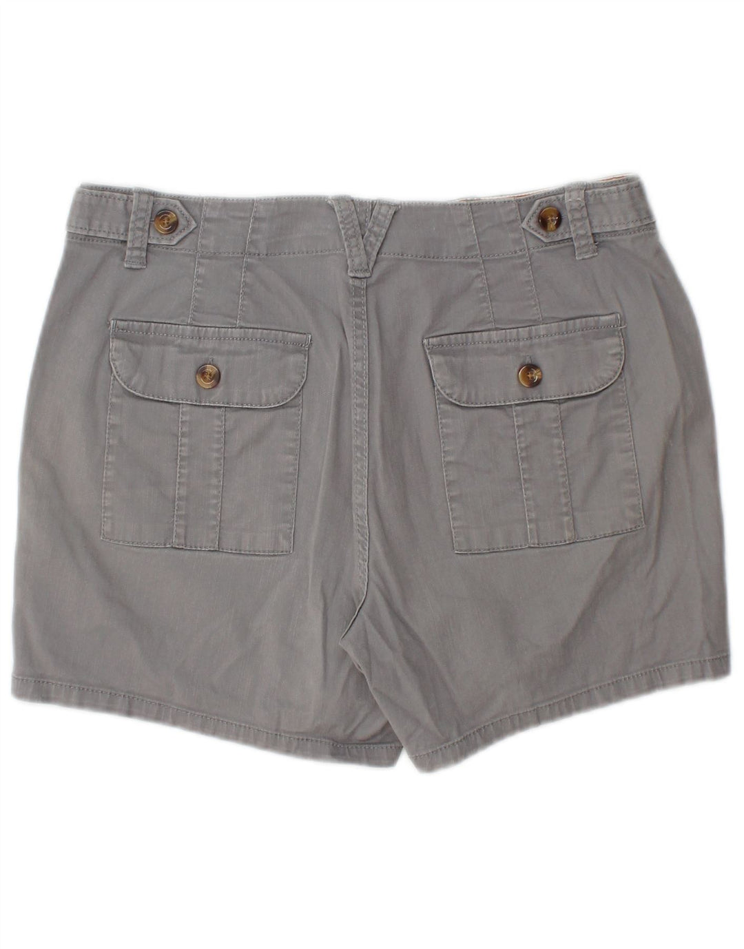 DOCKERS Damen Chino-Shorts US 4 Small W28 Graue Baumwolle