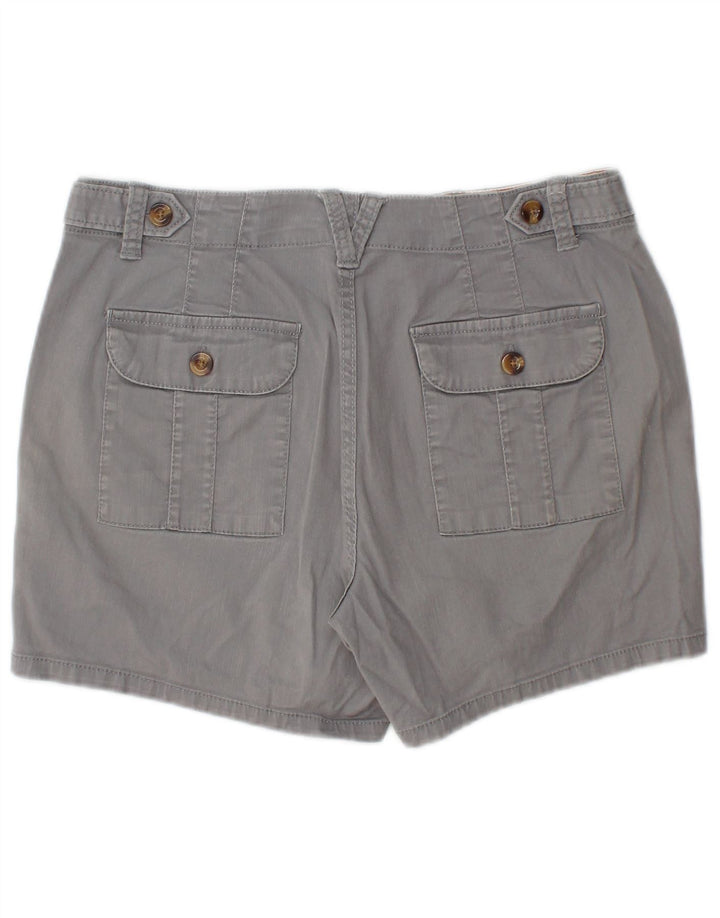 DOCKERS Damen Chino-Shorts US 4 Small W28 Graue Baumwolle