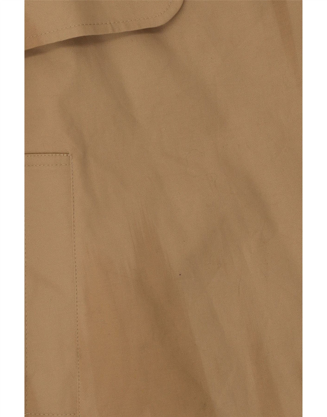 Marks & Spencer Herren Trenchcoat UK 10 Small Beige Baumwolle