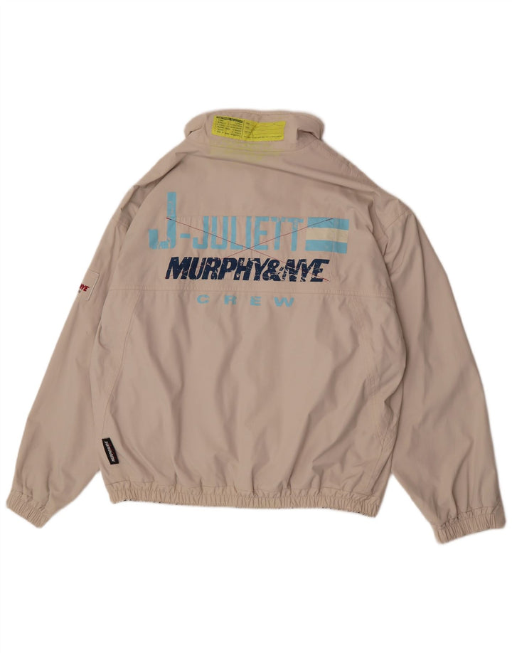 Murphy & Nye Herren Bomberjacke UK 42 XL Beige Polyamid
