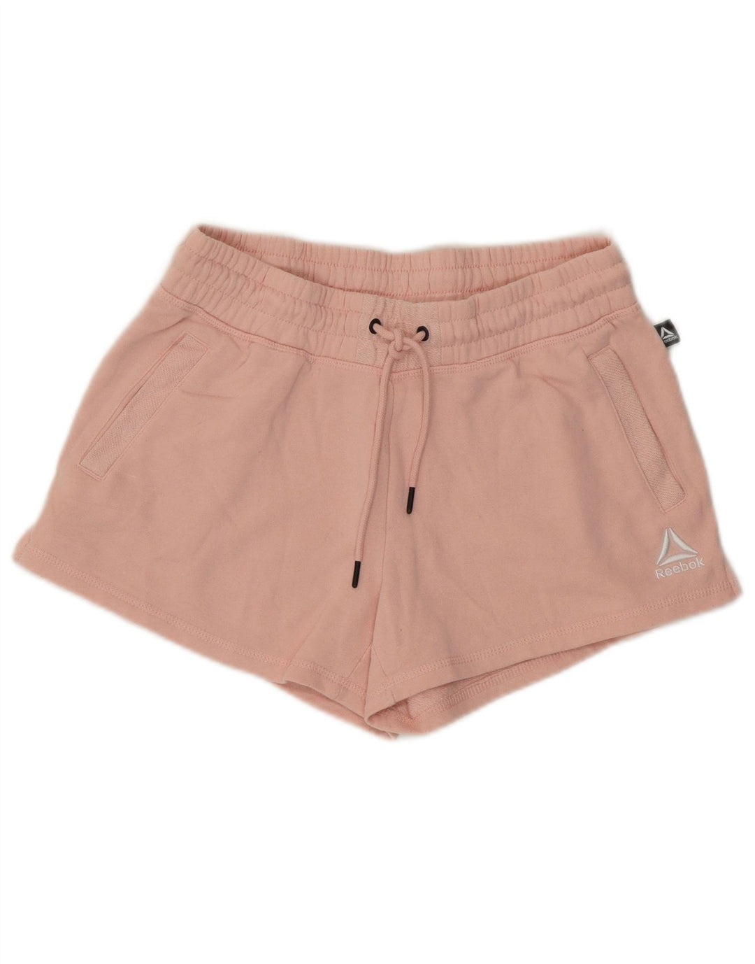 Reebok Damen Sportshorts UK 10 Small Rosa Baumwolle