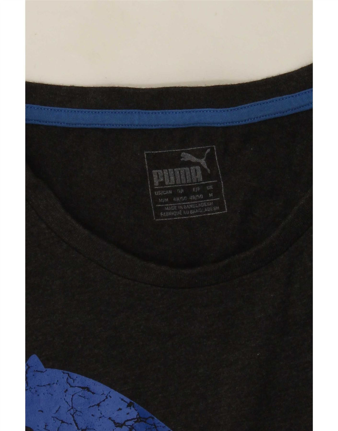 Puma Herren Grafik-T-Shirt-Oberteil Mittelgrau