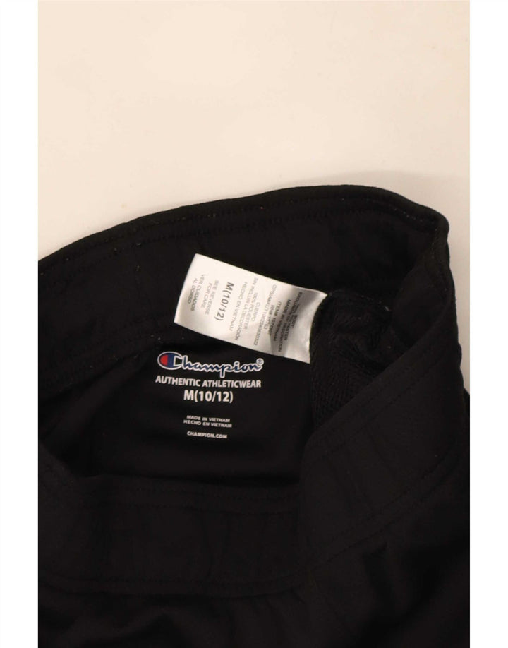 Champion Sportshorts für Jungen, 10–11 Jahre, mittelgroß, schwarzes Polyester