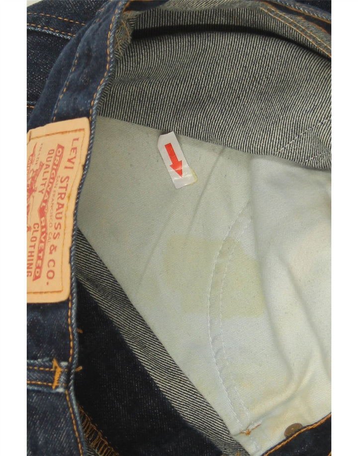 Levi's Herren 751 Straight Jeans W30 L30 Marineblaue Baumwolle
