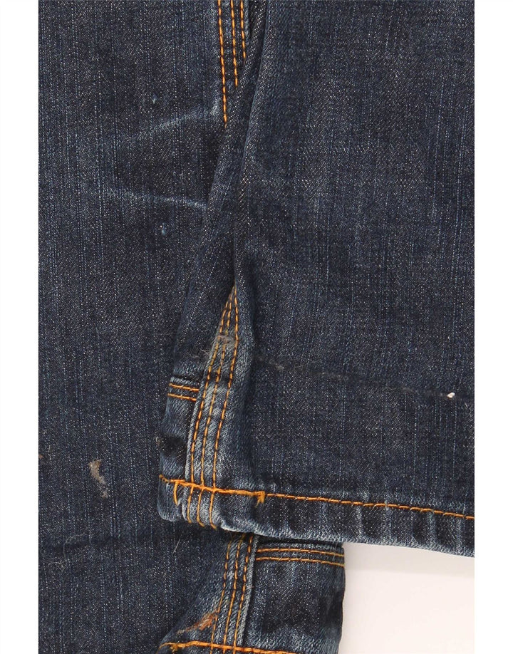 Superdry Herren Cargo Bootcut Jeans W27 L32 Marineblau Baumwolle