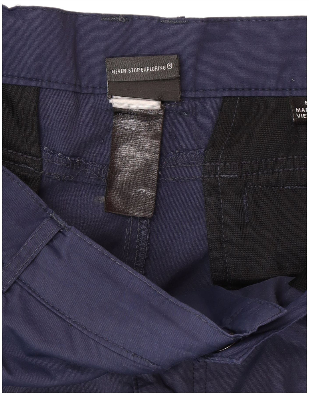 The North Face Herren-Cargoshorts Medium W36 Marineblaues Polyester