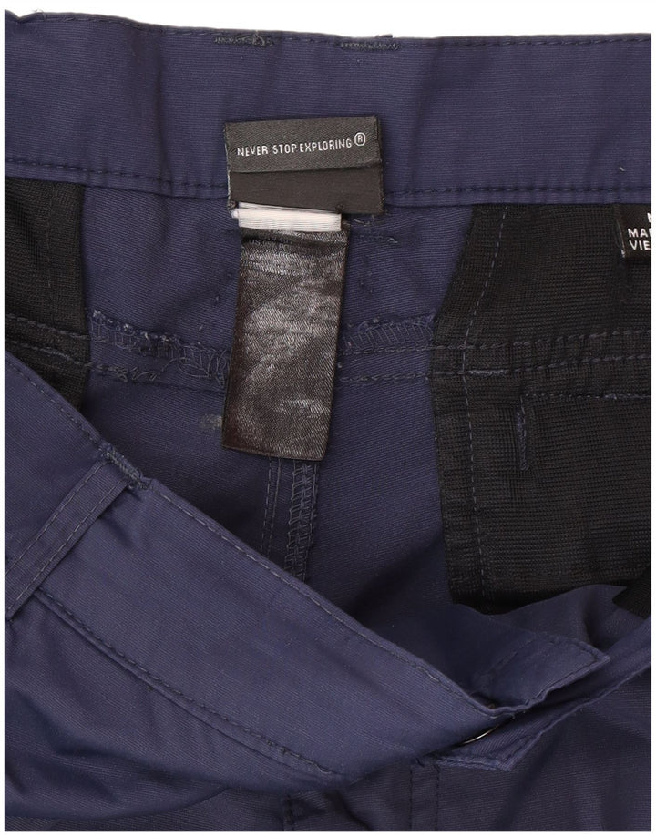 The North Face Herren-Cargoshorts Medium W36 Marineblaues Polyester