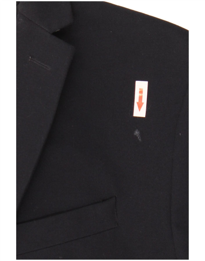 Zara Herren 2-Knopf-Blazerjacke IT 54 2XL Marineblau