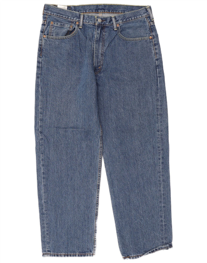 Levi's Herren Relaxed Fit Straight Jeans W36 L29 Blaue Baumwolle