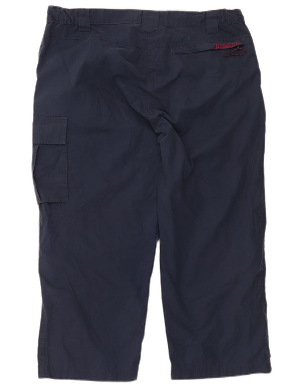 Mountain Warehouse Capri-Hose für Damen, UK 44, Größe L, W36, L21, Marineblau