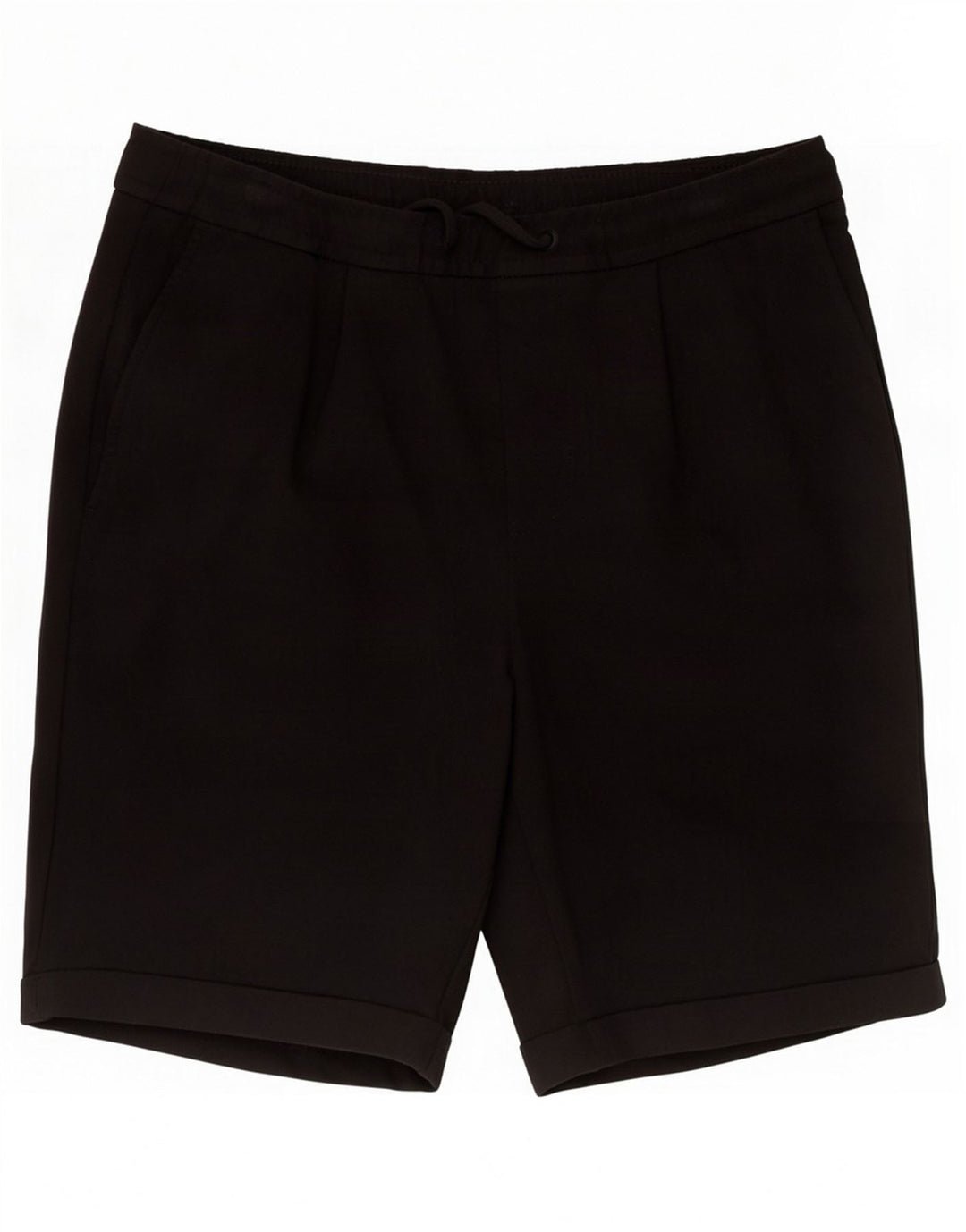 Zara Herren Freizeitshorts Medium W30 Schwarz Polyester