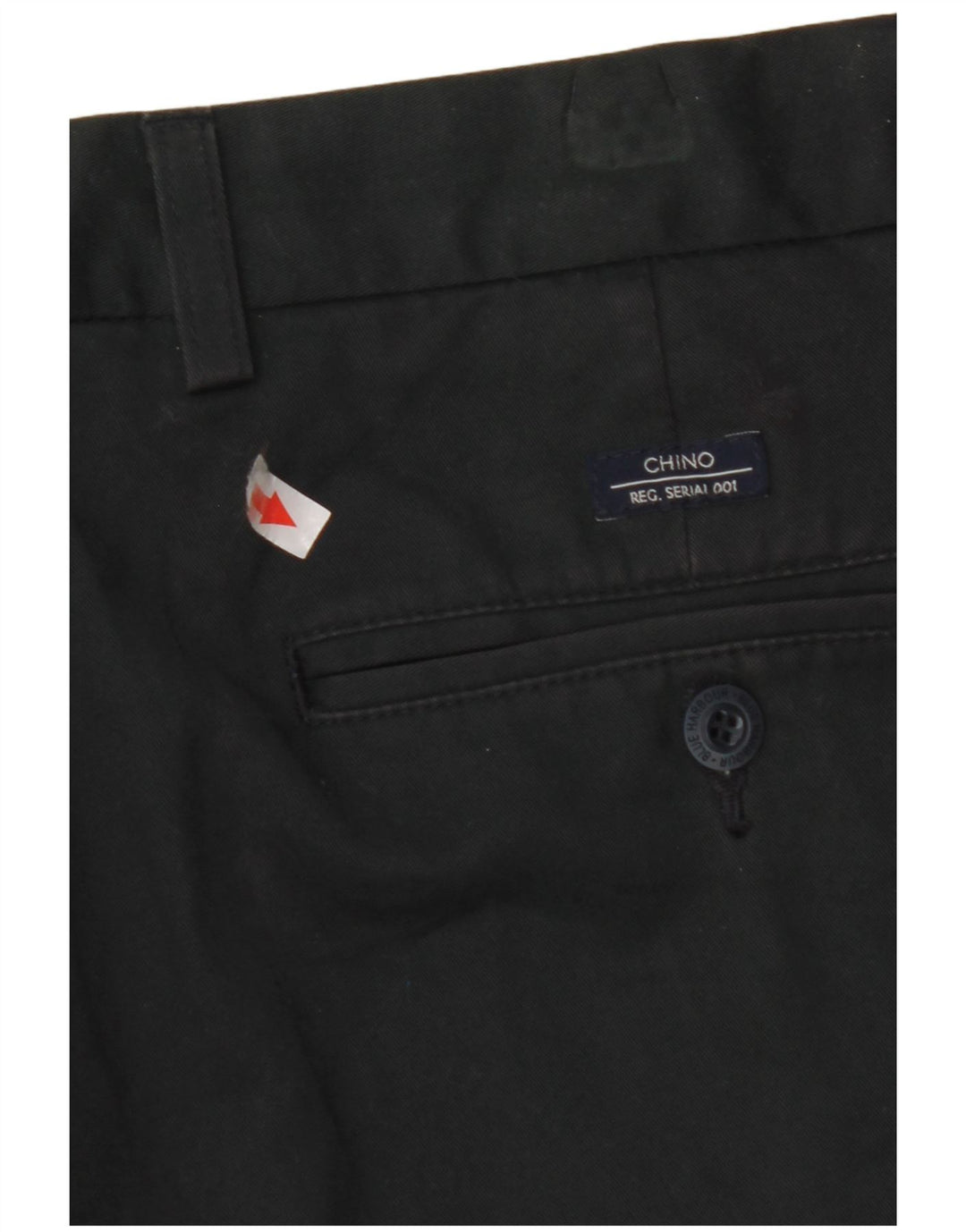 Marks & Spencer Herren Blue Harbour Gerade Chinohose W38 L29 Marineblau