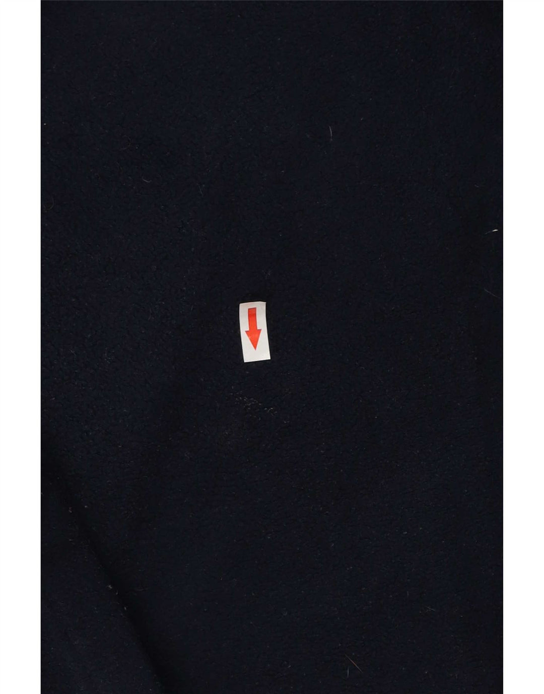 Kappa Herren-Fleecepullover mit Reißverschluss am Hals, mittleres marineblaues Polyester