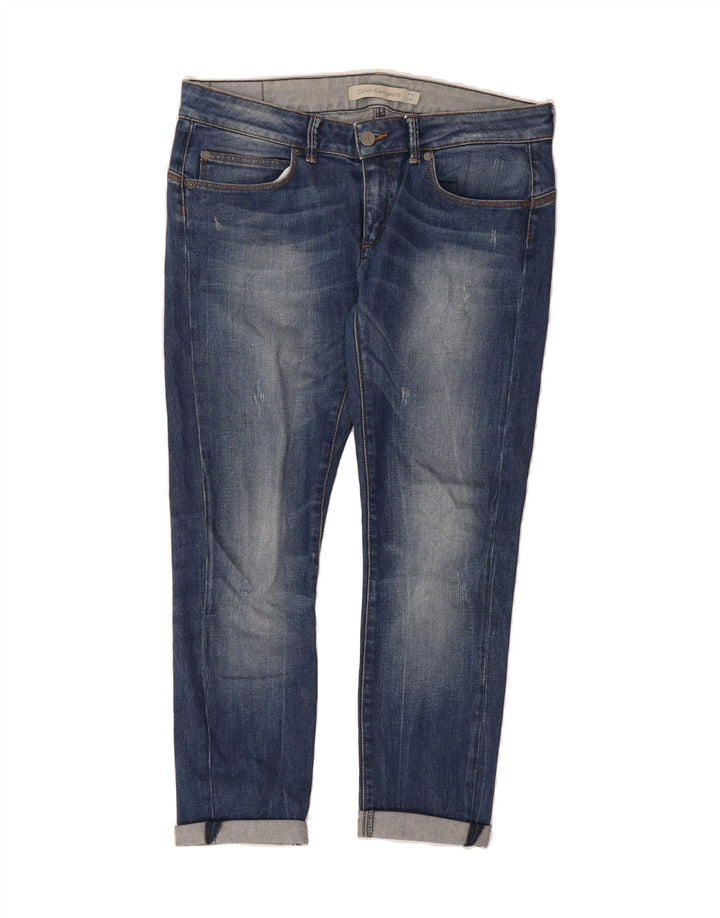 CALVIN KLEIN Womens Slim Jeans W31 L32 Blue Cotton Vintage Calvin Klein and Second-Hand Calvin Klein from Messina Hembry 