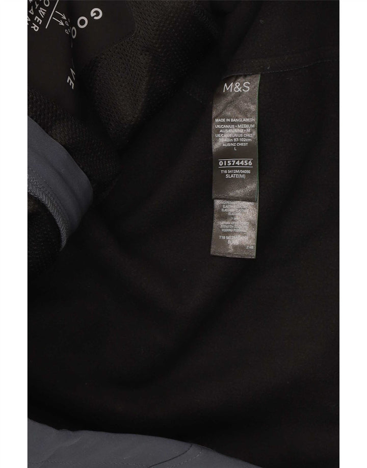 Marks & Spencer Herren-Trainingsanzug, Oberteil, Jacke, groß, marineblau, Polyester