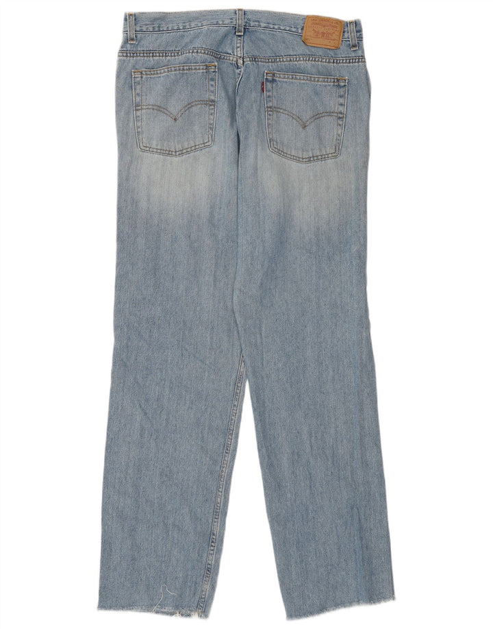 LEVI'S Damen 577 Low Waist Loose Jeans US 16 2XL W38 L33 Blaue Baumwolle