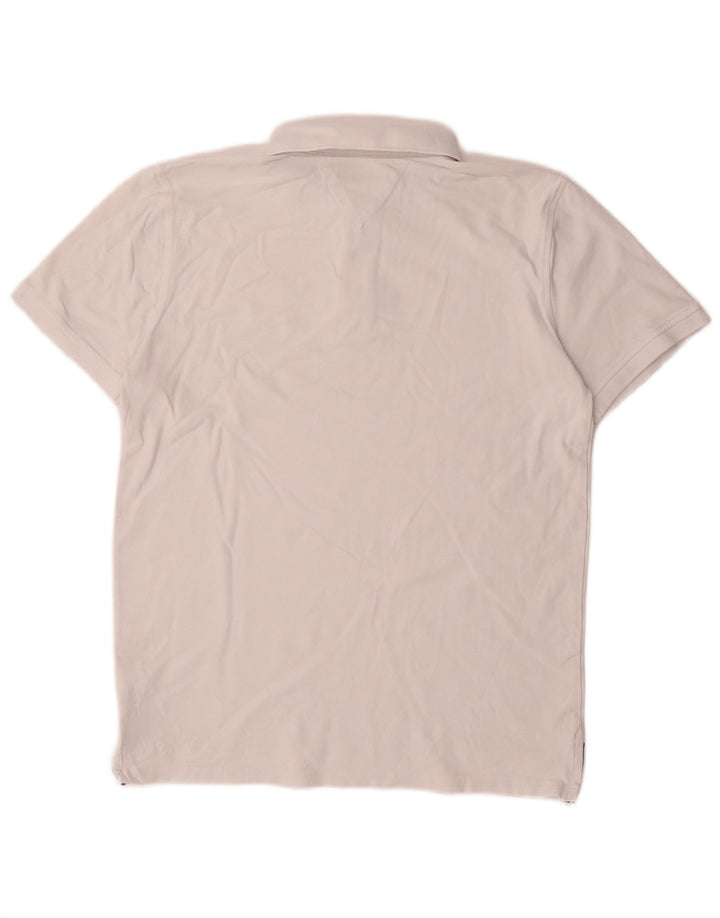 TOMMY HILFIGER Poloshirt für Jungen, 15–16 Jahre, weiße Baumwolle