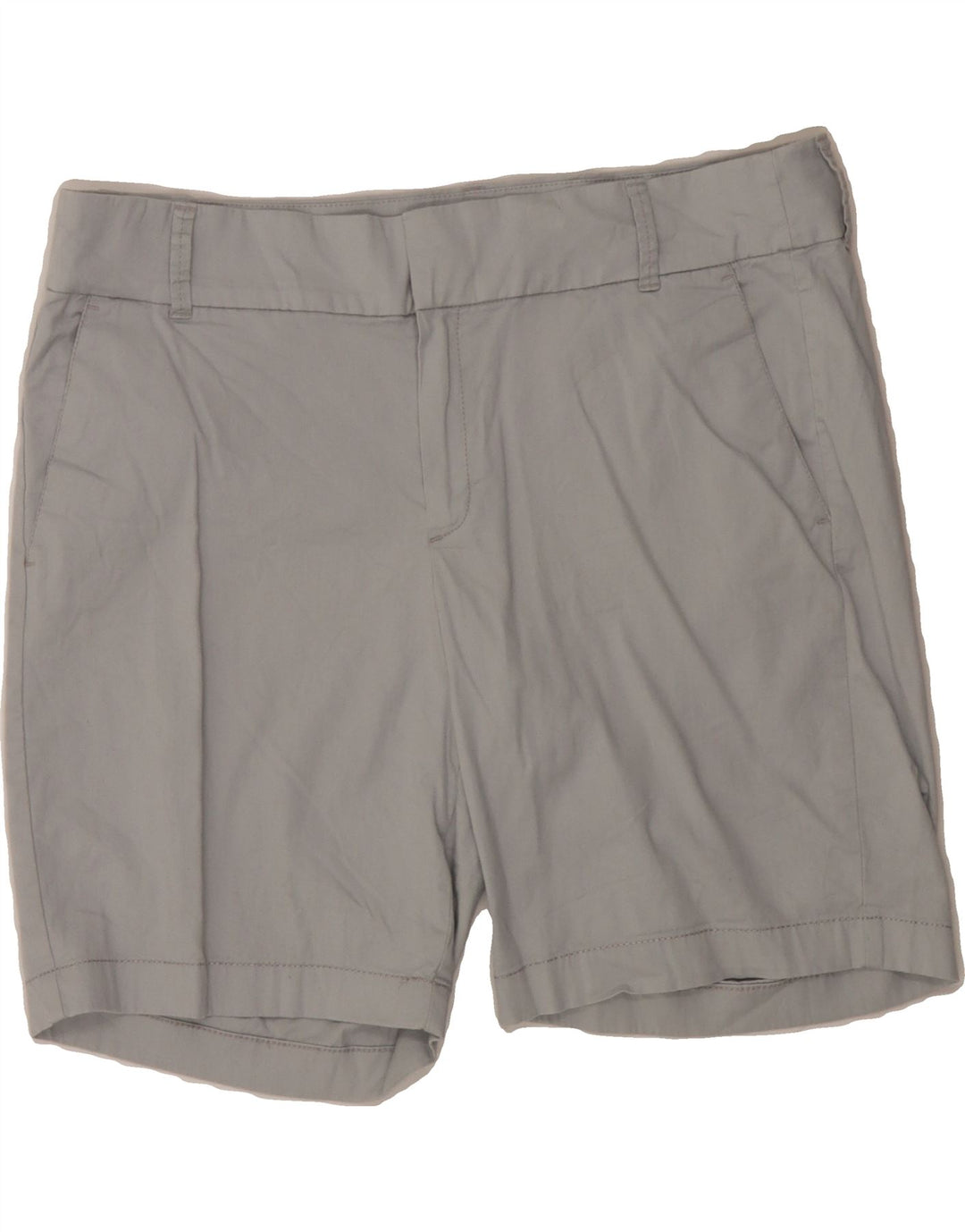 J. CREW Womens Chino Shorts US 14 XL W36 Grey Cotton Vintage J. Crew and Second-Hand J. Crew from Messina Hembry 