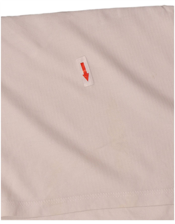 Guess Grafikoberteil für Damen, 3/4-Ärmel, UK 10, Größe S, Grau