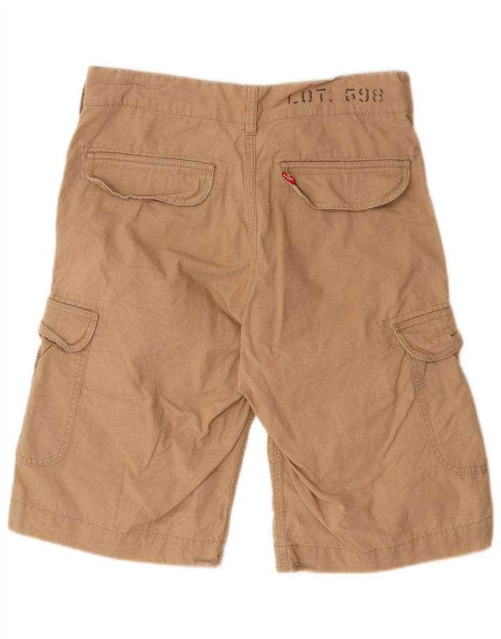 Levi's Herren Cargoshorts Medium W30 Beige Baumwolle