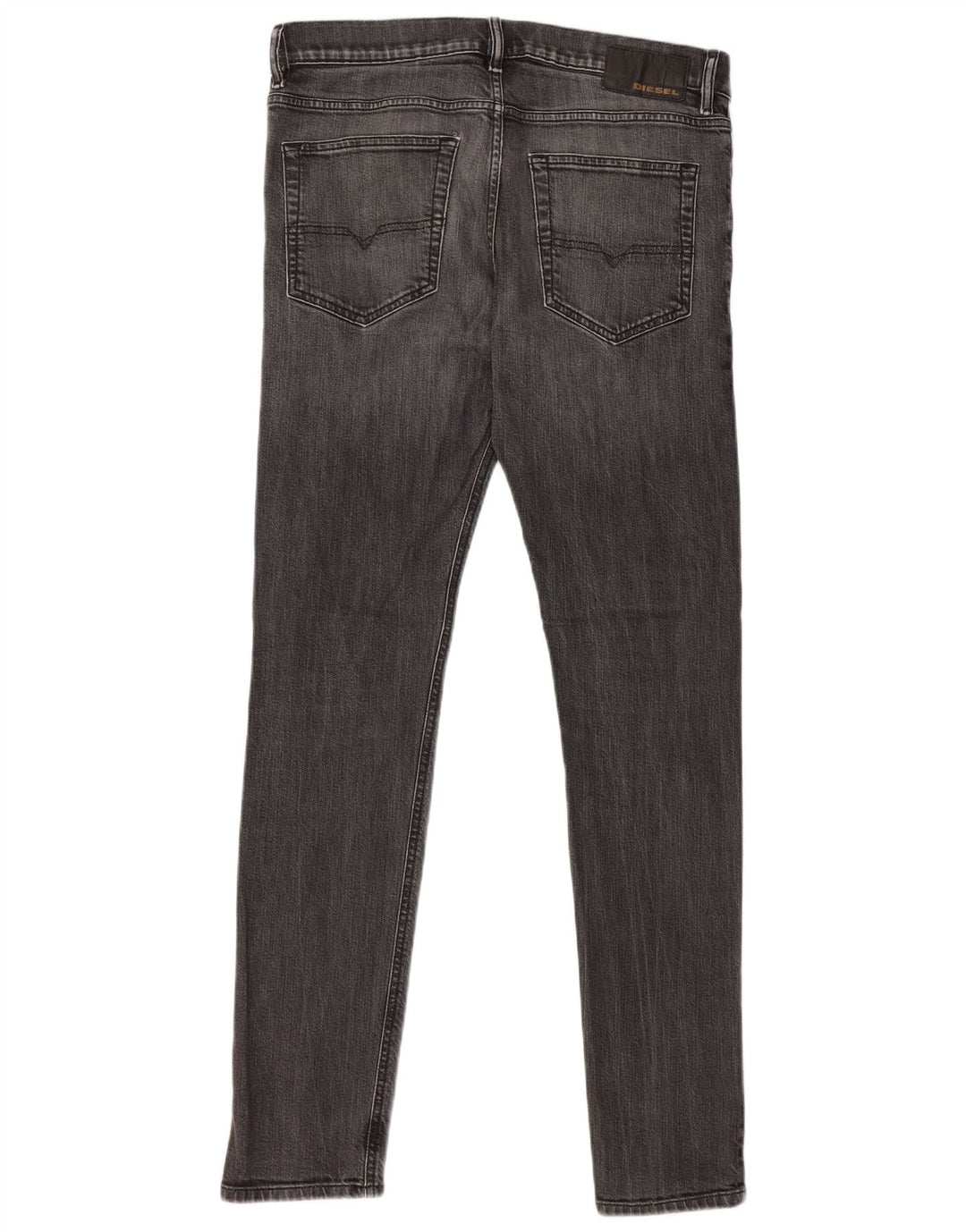 DIESEL Herren D-Luster Slim Jeans W32 L32 Graue Baumwolle