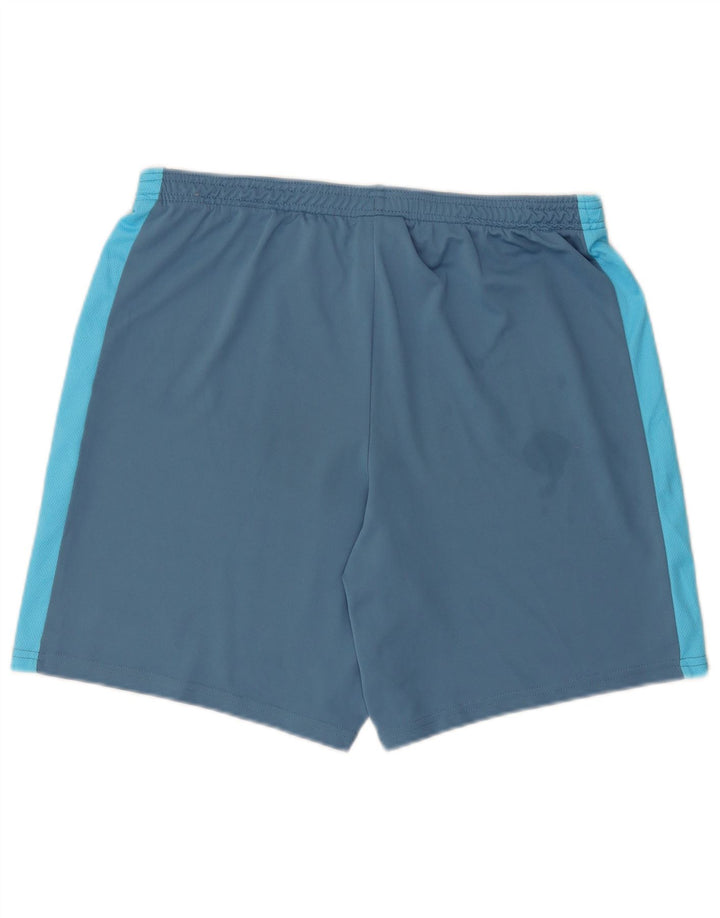 Nike Herren Dri Fit Slim Fit Sportshorts XL Blau Polyester