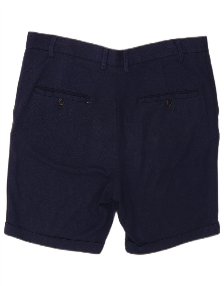 Zara Herren Chinoshorts EU 40 Medium W31 Marineblau