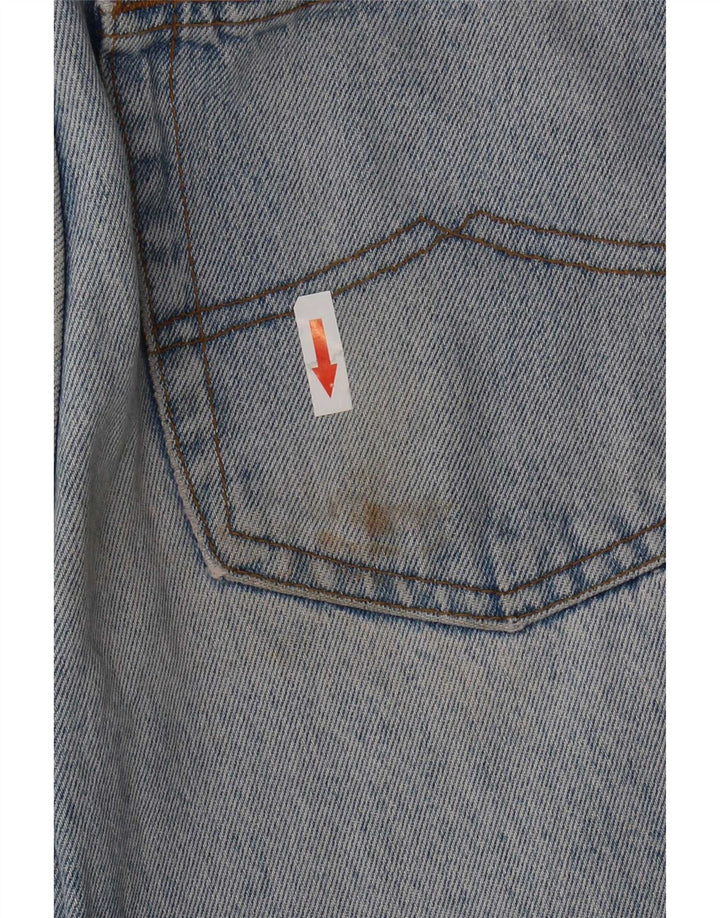 Cassuci Herren Straight Jeans IT 48 Medium W30 L32 Blaue Baumwolle