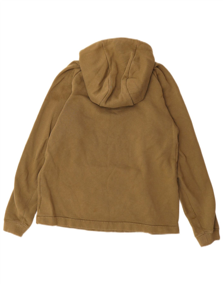 NIKE Herren-Kapuzenpullover mit Reißverschluss, mittlere Khaki-Baumwolle