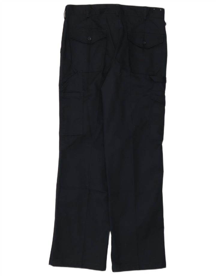 Dickies Gerade Herren-Cargohose W32 L30 Marineblaues Polyester