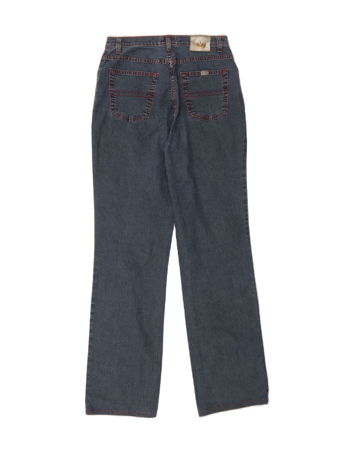TRUSSARDI Womens Tapered Jeans W27 L32 Blue Cotton Vintage Trussardi and Second-Hand Trussardi from Messina Hembry 