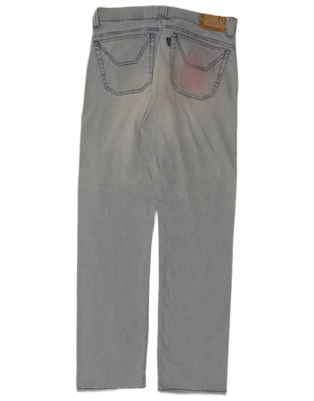 Jeckerson Herren Straight Jeans W34 L33 Blau