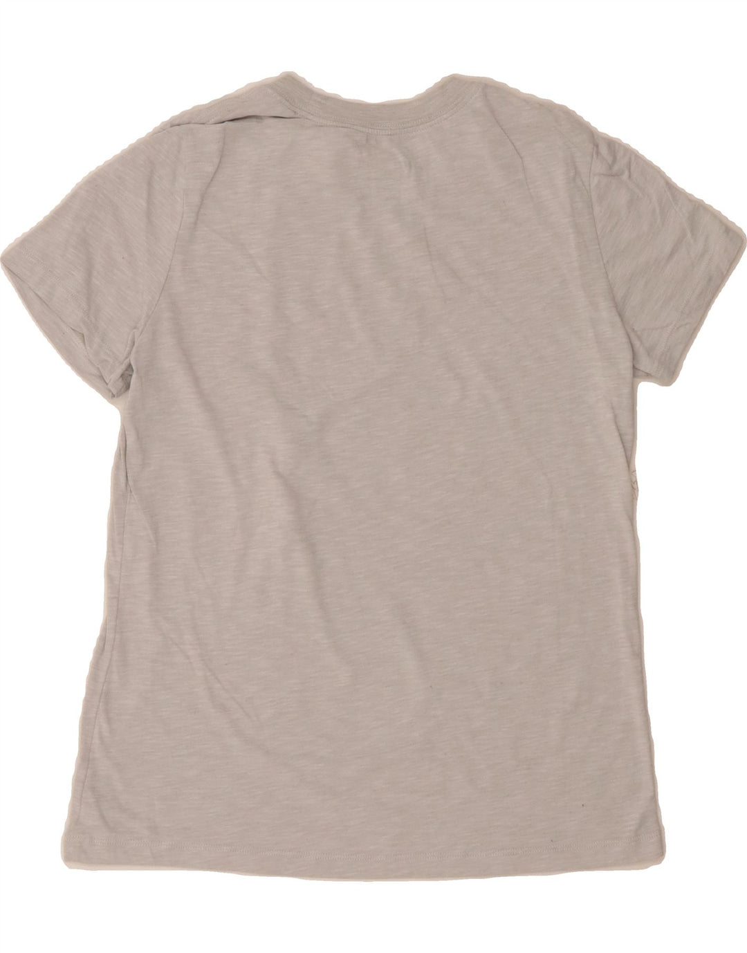 NIKE Womens Graphic T-Shirt Top UK 10 Small Grey Vintage Nike and Second-Hand Nike from Messina Hembry 