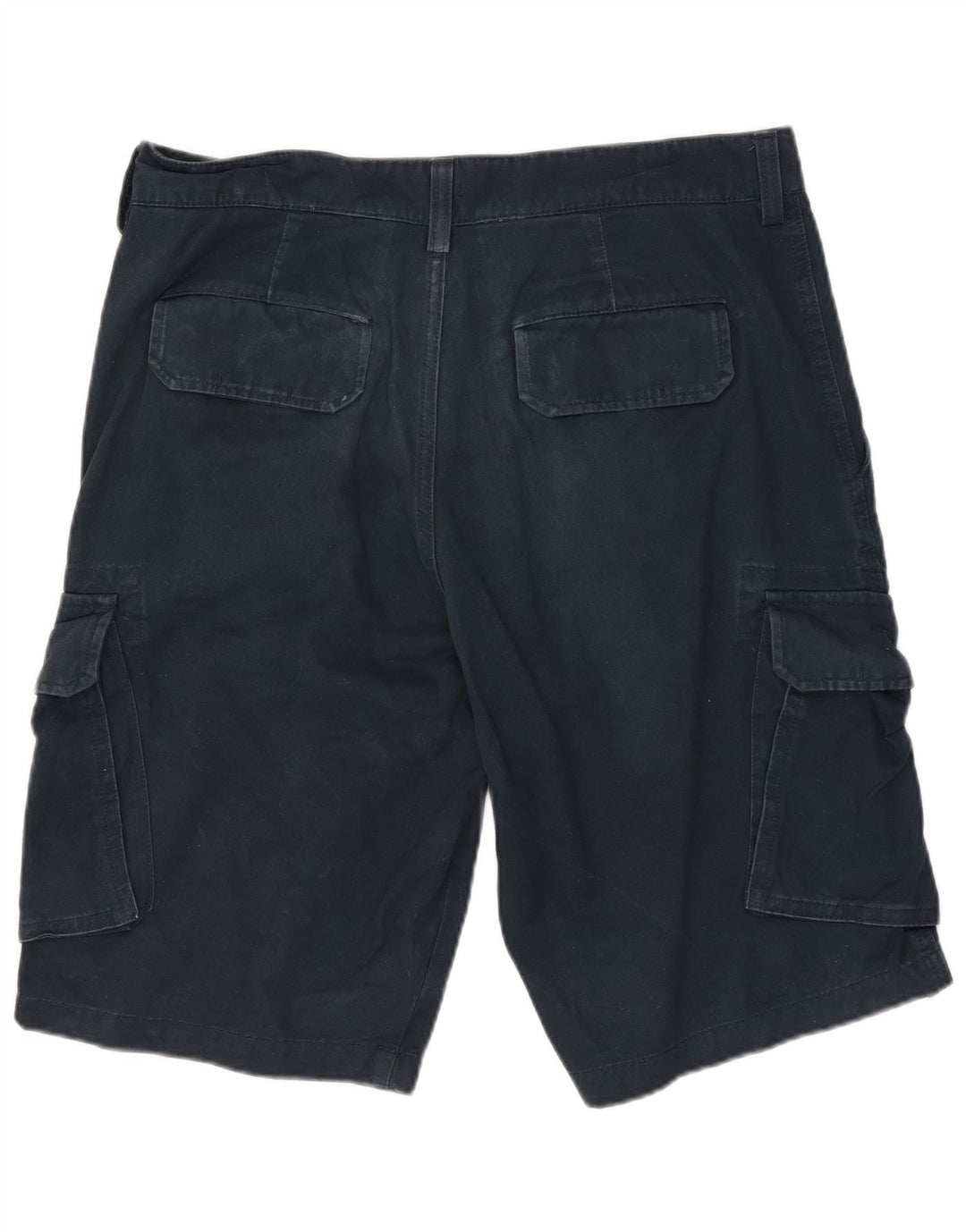 Lyle & Scott Herren-Cargoshorts W30, mittelmarineblaue Baumwolle