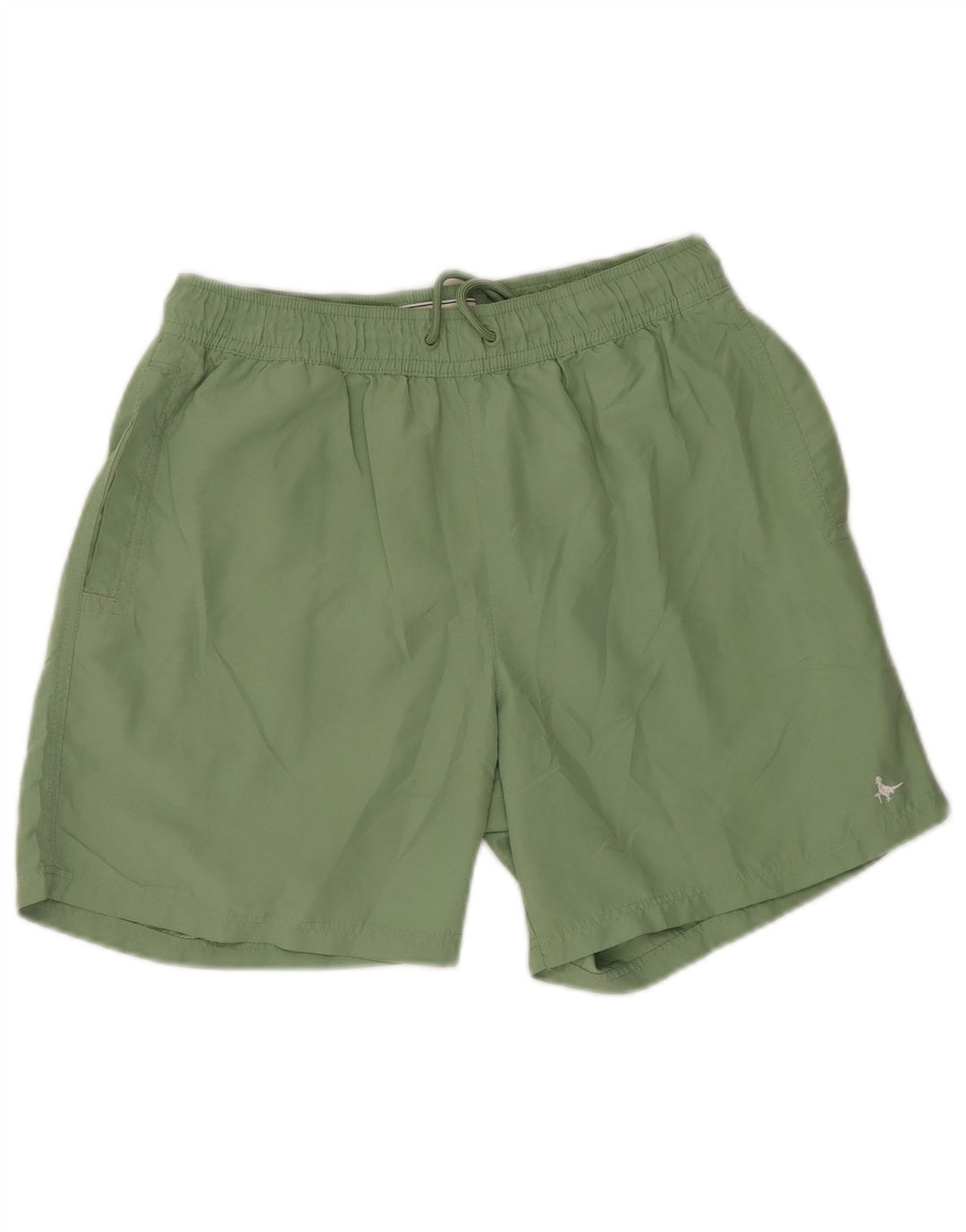 Jack Wills Herren-Sportshorts aus mittelgrünem Polyester