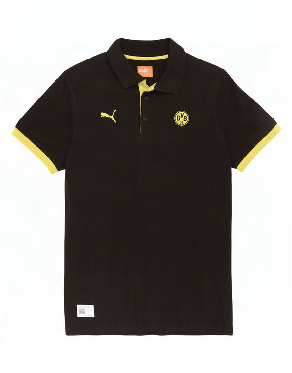Puma Herren BVB Dortmund Poloshirt Medium Schwarz