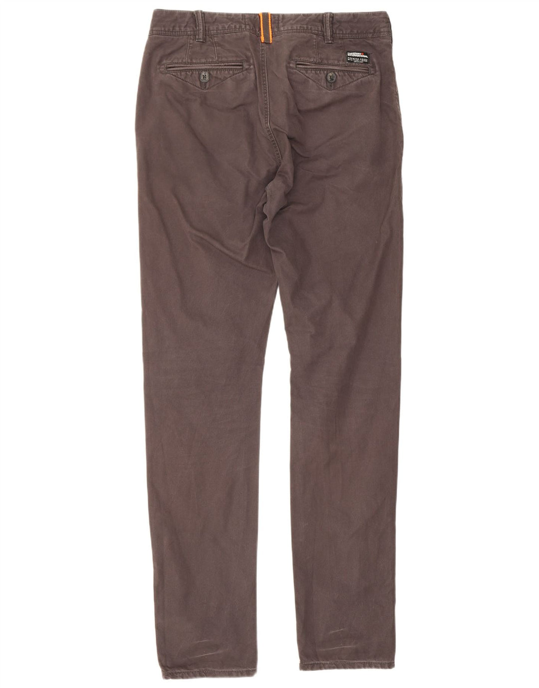 Superdry Slim Chino-Hose für Herren, W30, L32, Braun