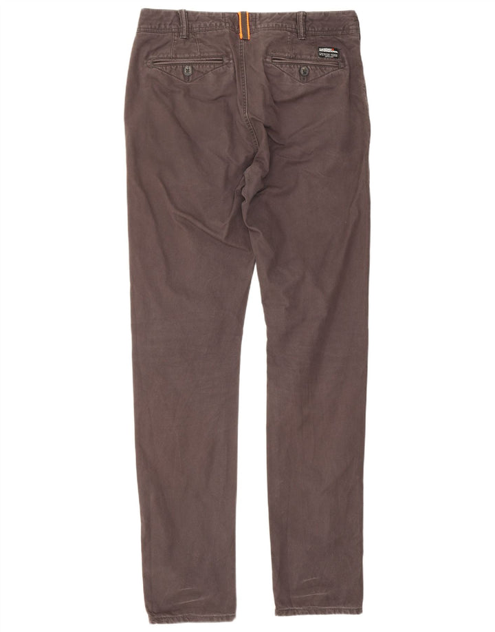 Superdry Slim Chino-Hose für Herren, W30, L32, Braun
