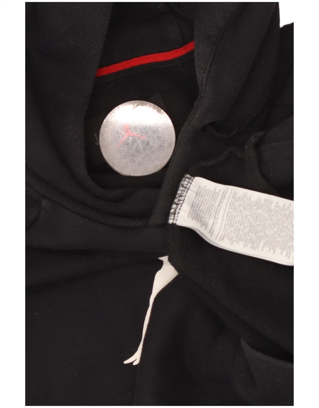 JORDAN Herren-Kapuzenpullover mit Grafik, mittelschwarz, Baumwolle