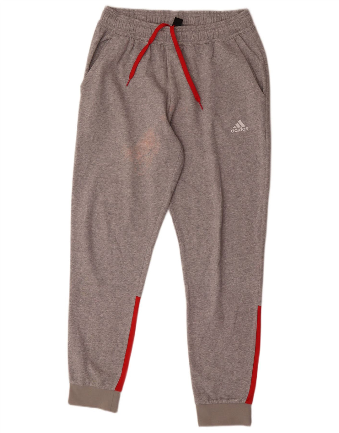 Adidas Herren Trainingshose Jogger mittelgraue Colourblock-Baumwolle