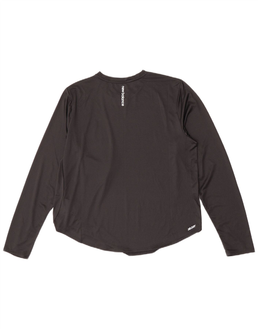 New Balance Damen Top Langarm UK 16 Large Schwarz Polyester