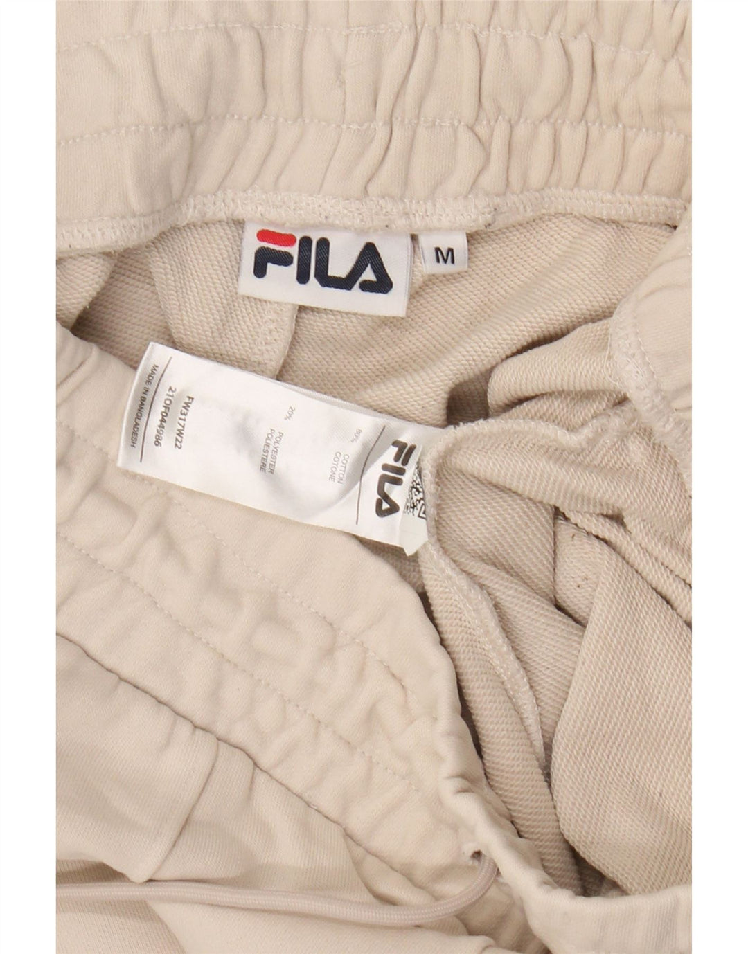 Fila Herren-Trainingshose, Jogginghose, mittelbeige Baumwolle