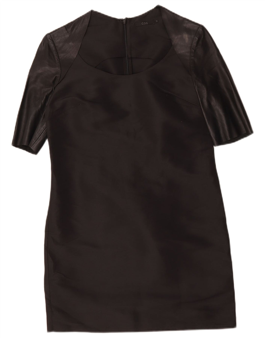 Cos Damen Etuikleid EU 34 XS Schwarz Polyester