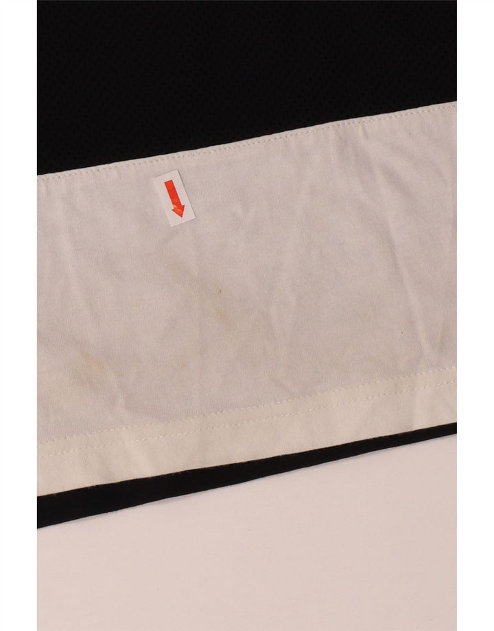 NIKE Jungen-Top mit Grafik, 13–14 Jahre, XL, schwarze Farbblock-Baumwolle