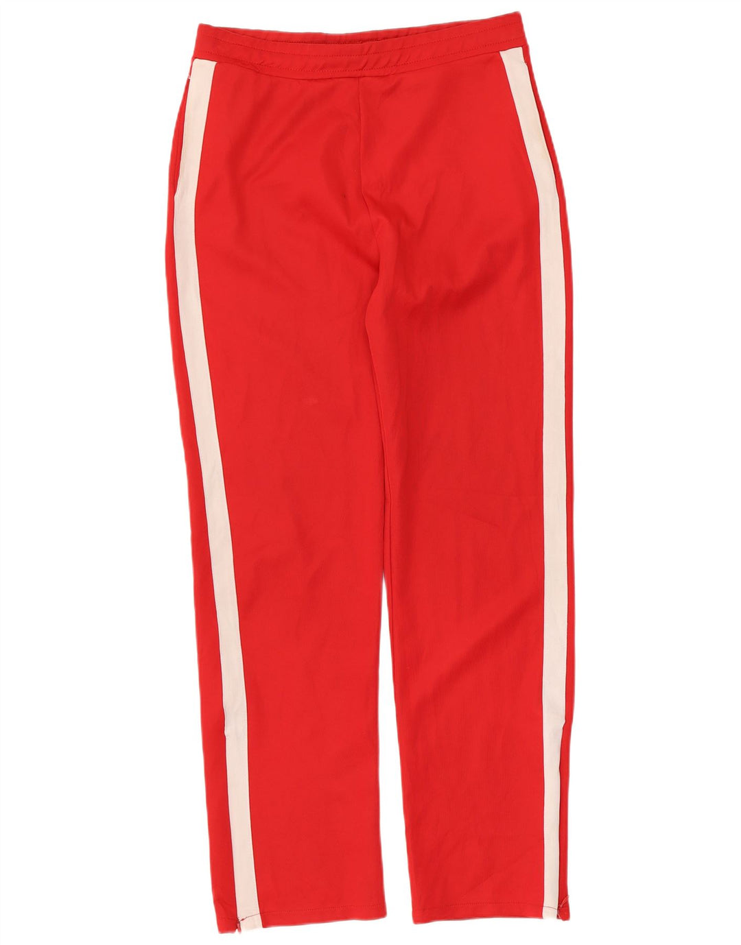 Zara Damen-Trainingshose, EU 30, W30, L29, rotes Colourblock-Polyester