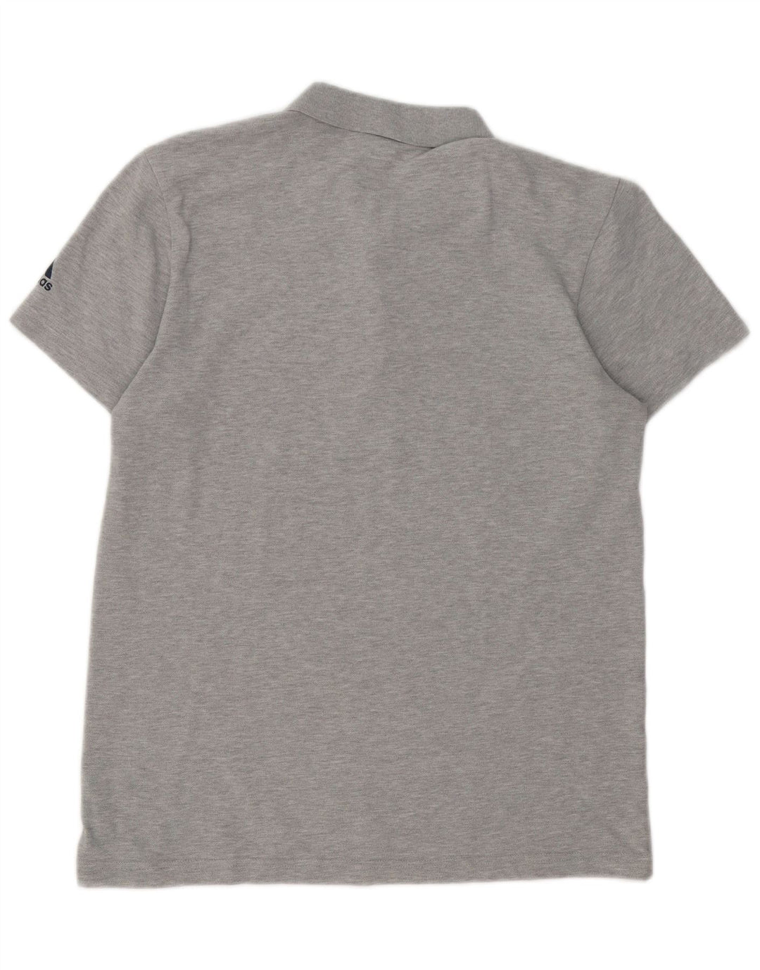 Adidas Herren Poloshirt Mittelgrau meliert