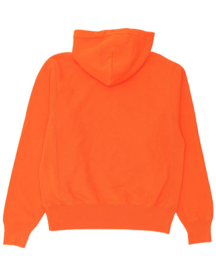 Champion Herren Kapuzenpullover, Größe S, Orange, Baumwolle
