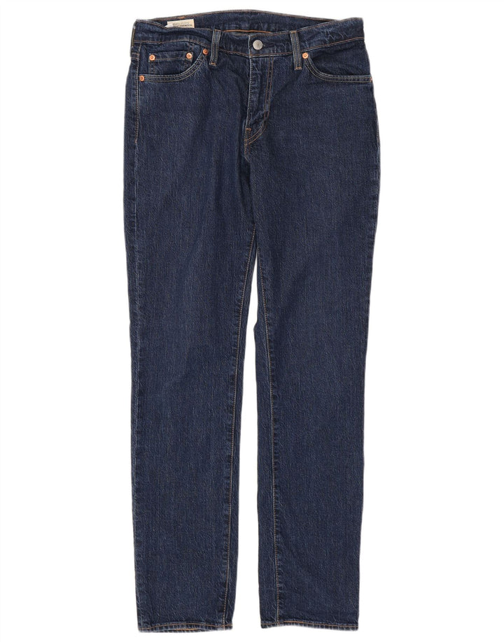 Levi's Damen 511 Slim Jeans W30 L32 Marineblau Baumwolle
